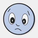 Recherche de visage triste magnets Bleu