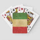 Recherche de drapeau italien s jeux de cartes Patriotique