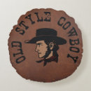 Recherche de faux cuir coussins Cowboy