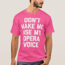 Recherche de voix soprano tshirts Moment diva