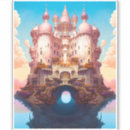 Recherche de paysage magique autocollants Conte de fées