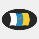 Recherche de canna autocollants Drapeau des îles canaries