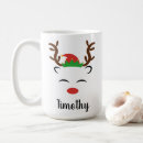 Recherche de renne au nez rouge tasses Enfants