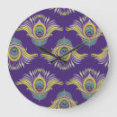 Recherche de plumes de paon horloges Motif