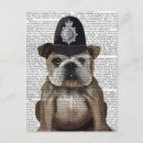 Recherche de policier cartes postales Chien de police