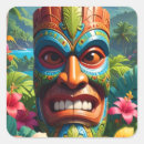 Recherche de masques tiki autocollants Île