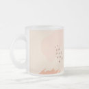 Recherche de forme géométrique tasses Abstrait