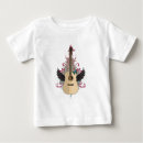 Recherche de guitare bébé tshirts Rock