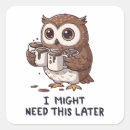 Recherche de humour café autocollants Caféine