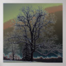 Recherche de paysage psychédélique posters Arbres