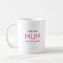 Recherche de rose et noir tasses Mère