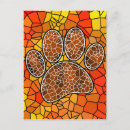 Recherche de motif de mosaïque cartes postales Géométrique