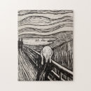 Recherche de edvard puzzles Le cri