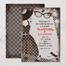 Recherche de simple noir et blanc invitations Fête