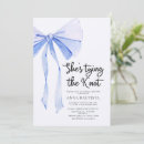 Recherche de noeud bleu invitations Elle attache le noeud