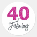 Recherche de 40 ans autocollants 40 et fabuleux