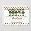 Recherche de elves noël invitations Elfe