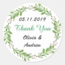 Recherche de vignes vertes autocollants Merci