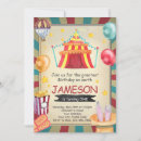 Recherche de vintage de cirque invitations Festival