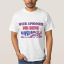 Recherche de no excuses tshirts Amérique