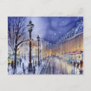 Recherche de paris noël cartes postales Peinture