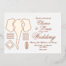 Recherche de africain mariage invitations Moderne
