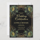 Recherche de victorien mariage invitations Vert