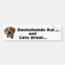 Recherche de teckels voiture autocollants Chiots