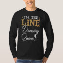 Recherche de line dance tshirts Danseuse