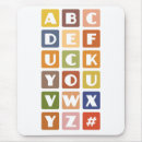 Recherche de alphabets tapis souris Drôle