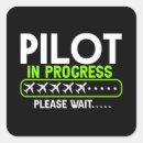Recherche de pilotage autocollants Avion