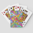Recherche de dessin géométrique jeux de cartes Dessiné à la main