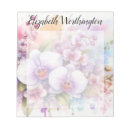 Recherche de orchidée blocsnotes Monogramme