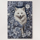 Recherche de renard blanc puzzles Animal