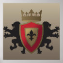 Recherche de lion rouge posters Bouclier