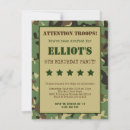 Recherche de camo 11x14 invitations Armée