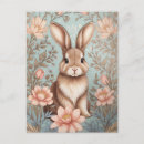 Recherche de lapin pastel cartes postales Vintage
