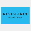Recherche de protestation politique autocollants Résister
