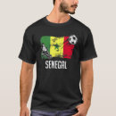 Recherche de drapeau du sénégal tshirts Équipe