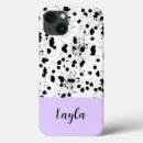 Recherche de pois noir iphone coques Preppy