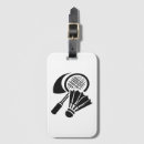 Recherche de badminton bagages étiquettes Volant