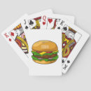 Recherche de hamburger jeux de cartes Nourriture