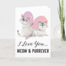 Recherche de cat saint valentin cartes Chats mignons