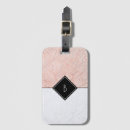 Recherche de gris et rose bagages étiquettes Minimaliste