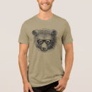 Recherche de ours à lunettes tshirts Hipster