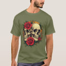 Recherche de visage crâne tshirts Os