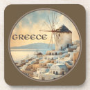 Recherche de moulins à vent dessous de verres Grèce