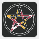 Recherche de pagan autocollants Pentacle