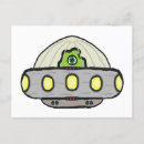Recherche de soucoupes cartes postales Ufo