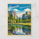 Recherche de yosemite vintage cartes postales Sierra nevada